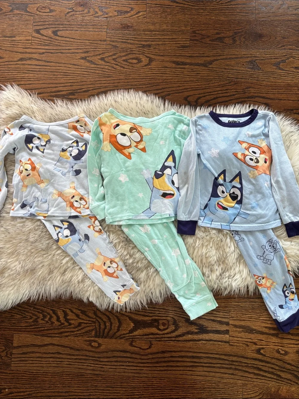 5T-6T 3 Bluey Pajama Set